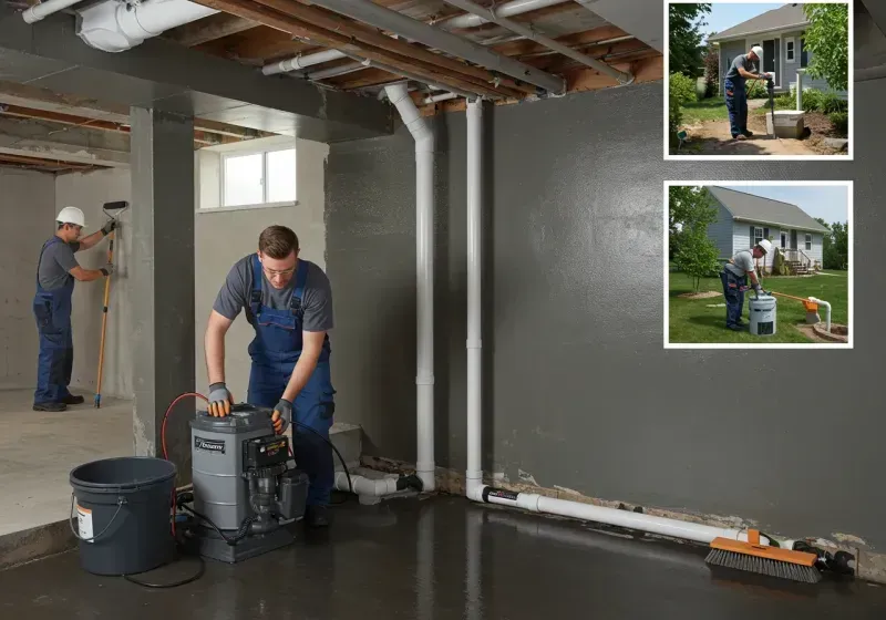 Basement Waterproofing and Flood Prevention process in Poteet, TX